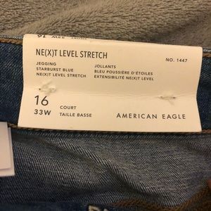 American Eagle next level stretch jeggings